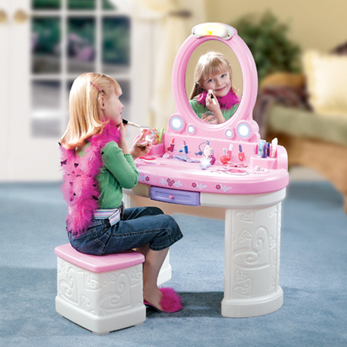 step2 fantasy vanity girls pretend vanity play set