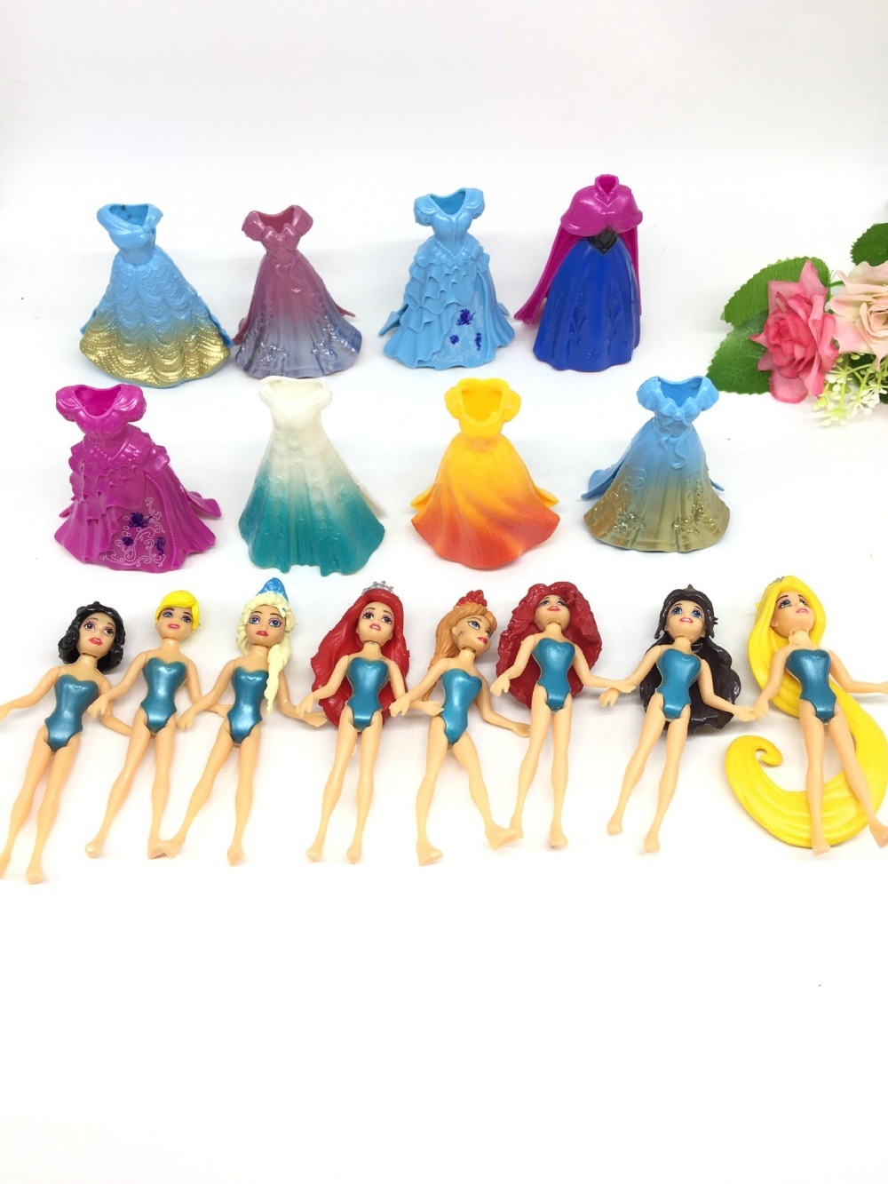 ariel doll and dress up set