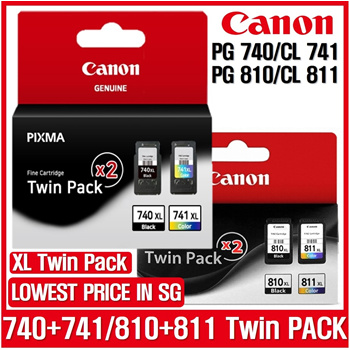 Qoo10】[canon ink cartridge] ink cartridge PG 740 + CL 741 PG 810